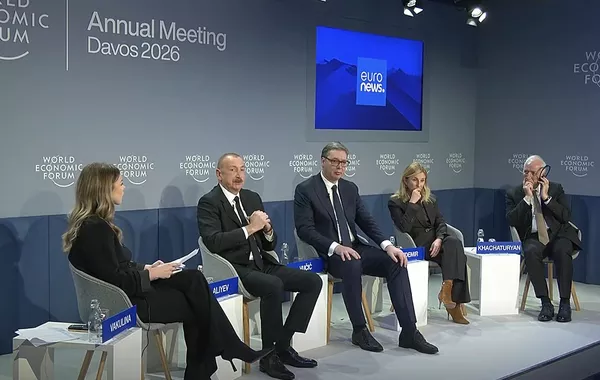 Armenia and Azerbaijan Presidents Highlight Peace at Davos