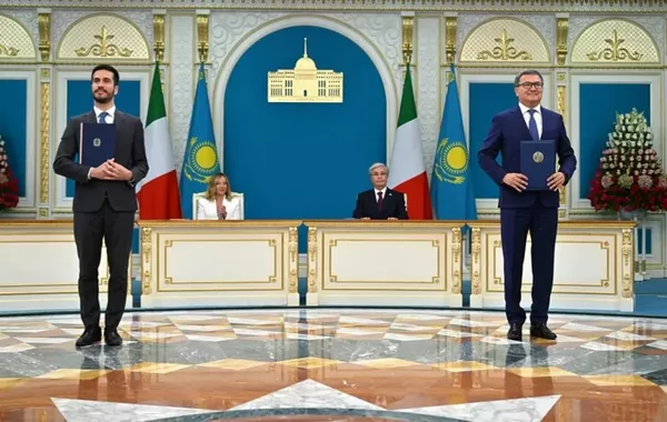 Kazakhstan and Italy Sign Series of Bilateral Agreements