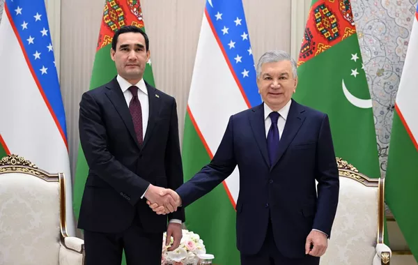 Uzbek, Turkmen Presidents Discuss Trade, Energy, and Regional Cooperation
