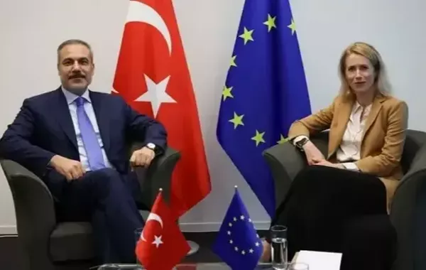 Fidan Holds High-Level Talks with EU's Kallas in Luxembourg