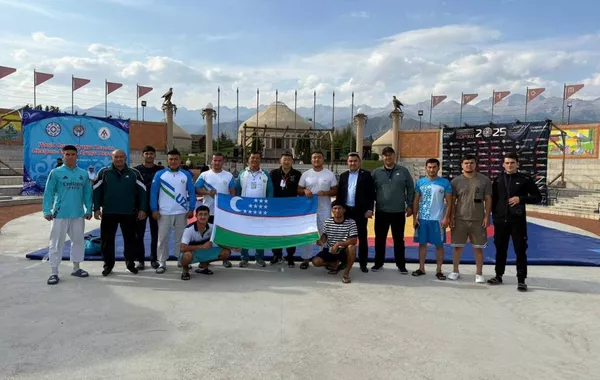 Uzbek Belt Wrestlers Secure 12 Medals at Tournament in Kyrgyzstan