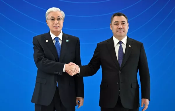 Kazakh Leader Reaches Yntymak Ordo for CSTO Summit