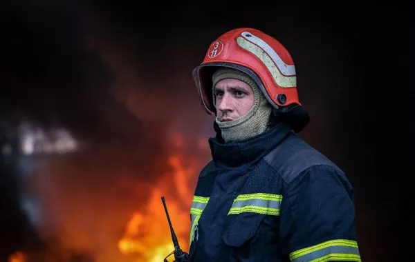 Russian Drone Strikes Hit Gas Stations in Ukraine's Kharkiv