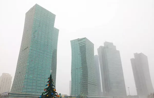 Severe Winter Weather Warning Covers 12 Regions of Kazakhstan
