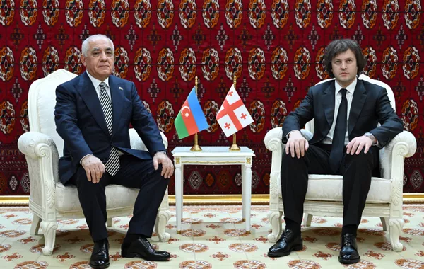 Azerbaijani and Georgian PMs Hold Talks in Ashgabat