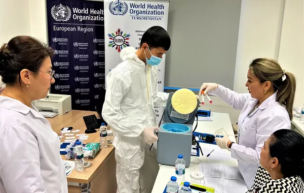 World Health Organization Trains Turkmen Virologists to Boost National Response to Flu and Respiratory Threats