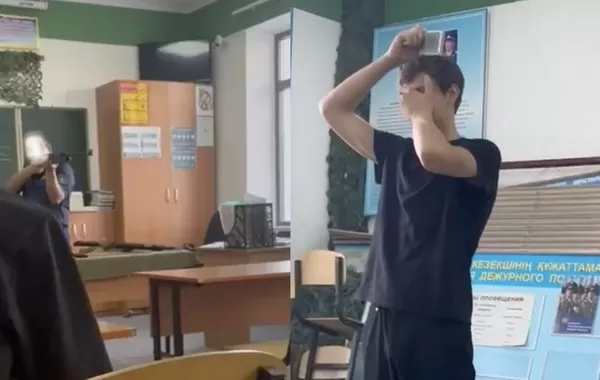College Teacher Fires at Student in Kazakhstan VIDEO