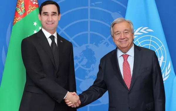 Turkmen President Sends Warm Wishes to UN on 80th Anniversary