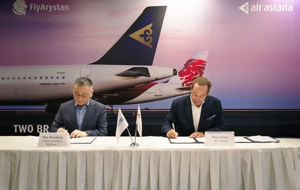 Air Astana and China Southern Sign Codeshare Agreement