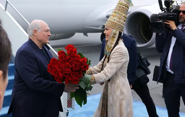 Belarusian Leader Arrives in Kazakhstan for High-Stakes Eurasian Talks