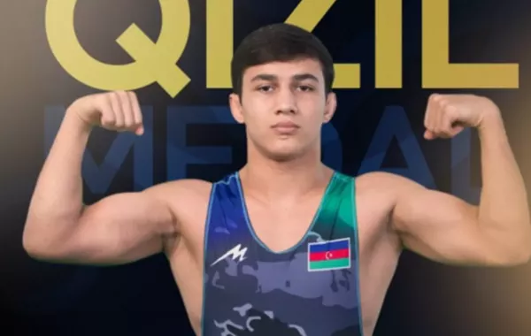 Azerbaijani Wrestler Becomes U20 European Champion