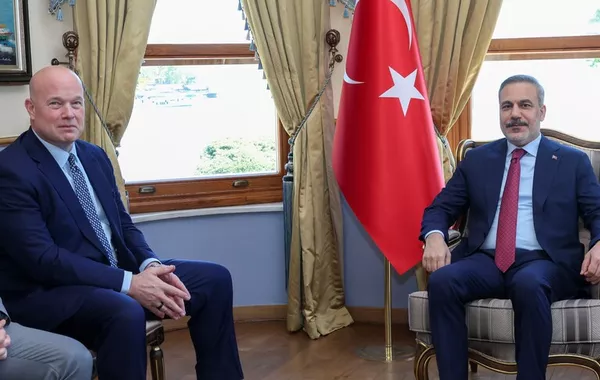 Turkish FM Holds Talks with US NATO Envoy