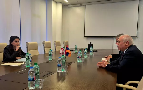Armenian Ambassador, Georgian Minister Discuss Expanding Ties