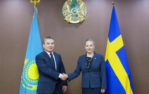 Kazakhstan, Sweden Launch New Commission to Boost Trade and Investment