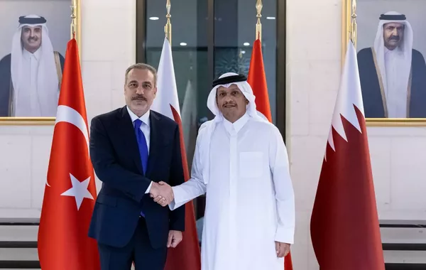 Turkish Top Diplomat Holds High-Level Talks in Doha