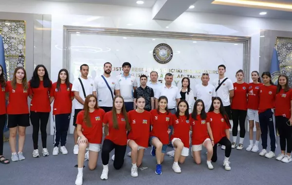 Azerbaijan’s U16 Women’s Volleyball Team Holds Training Camp in Uzbekistan