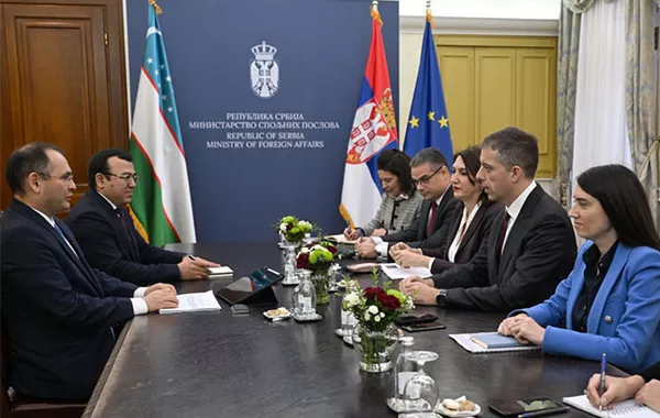 Serbia Praises Stable and Friendly Ties with Uzbekistan as Cooperation Accelerates
