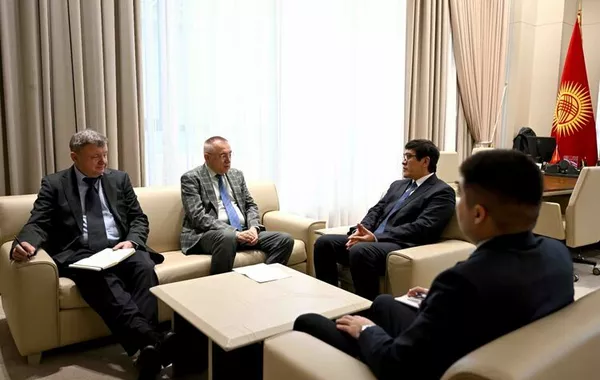 Kyrgyz Deputy PM, Ukraine's Envoy Discuss World Affairs