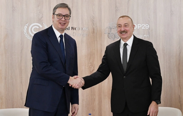 Serbia’s Vucic Lauds Friendship with Azerbaijan and President Aliyev