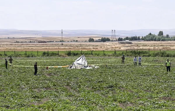 Training Helicopter Crashes Near Türkiye's Ankara, Two Injured