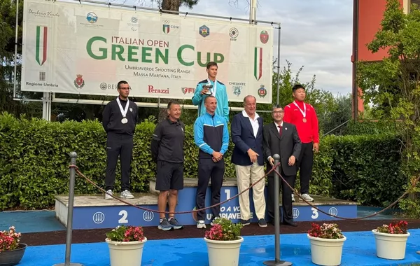 Kazakh Shooter Strikes Gold at Italian Green Cup