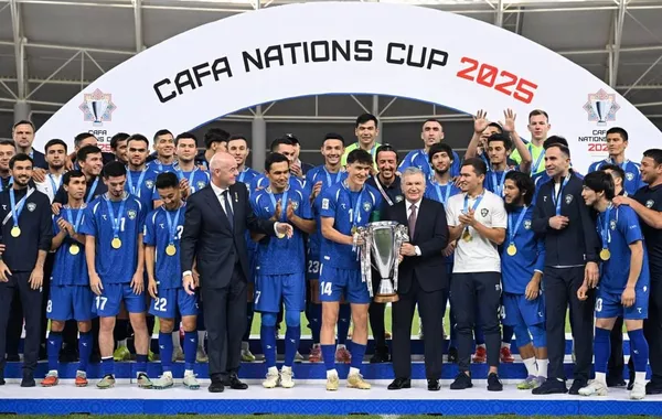 Uzbekistan Climbs FIFA Rankings After CAFA Nations Cup Victory
