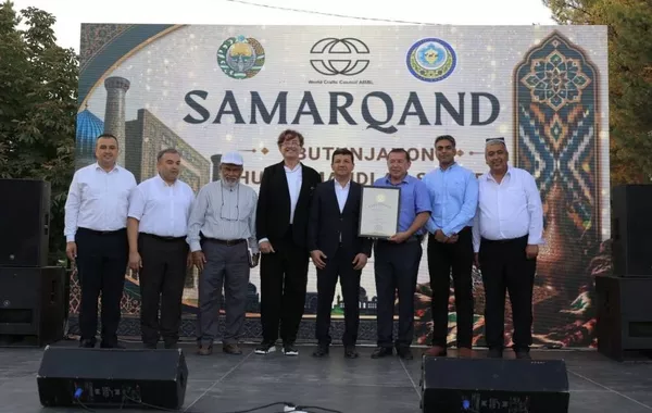 Samarkand Named World Craft City