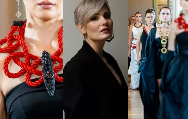 Karagandy Jewelry Brand Showcases Coal-Inspired Collection at Milan Fashion Week