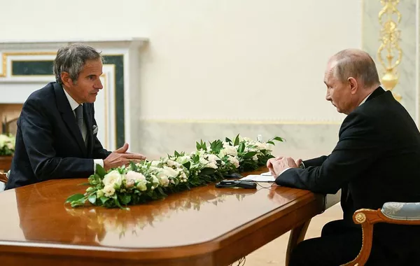 Putin Hosts IAEA Chief Rafael Grossi for Kremlin Talks