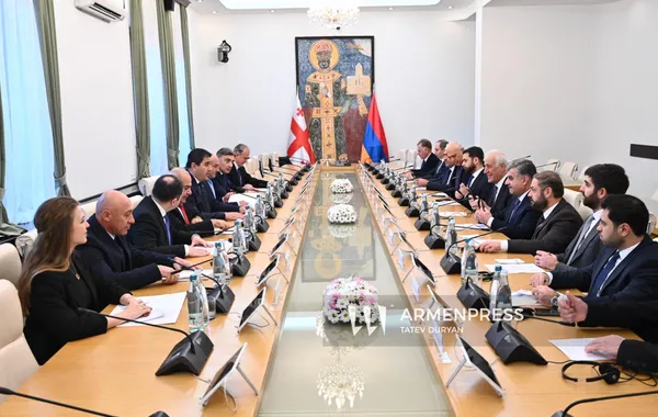 Armenian President and Georgian Parliament Speaker Hold Talks on Strengthening Cooperation