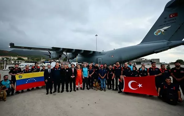 Türkiye Sends New Humanitarian Aid Shipment to Earthquake-Hit Venezuela