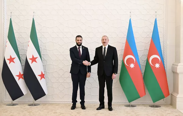Syrian Leader Expresses Gratitude for Azerbaijan’s Ongoing Support