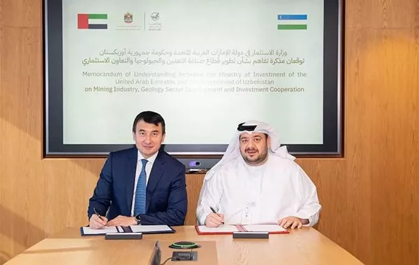 Uzbekistan, UAE Sign Deal to Boost Mining Cooperation