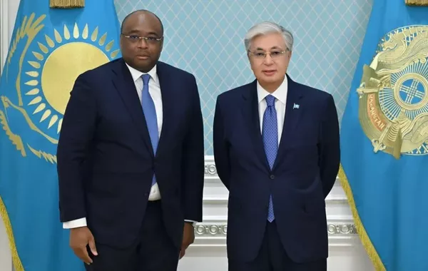 Kazakh President Meets Special Envoy of DR Congo President