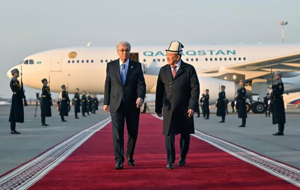 Kazakh President Arrives in Bishkek for CSTO Summit