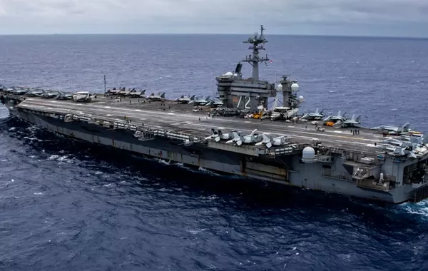 US Shoots Down Iranian Drone Approaching Aircraft Carrier
