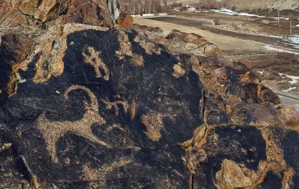Kyrgyzstan's Talas Valley Yields Striking Ancient Petroglyph