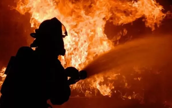 Massive Fire Erupts at Cardboard Plant Near Kazakhstan's Almaty - VIDEO