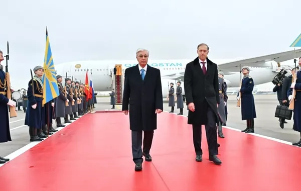 Kazakh President Arrives in Russia for State Visit