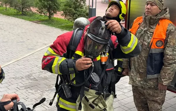 Major Fire in Kazakhstan's Almaty Leaves Four Injured as Roof Collapses