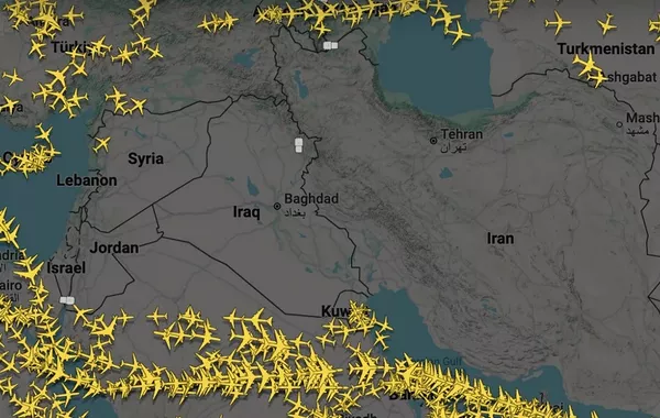 Which Airlines Are Avoiding Middle East Airspace Amid Iran–US Tensions
