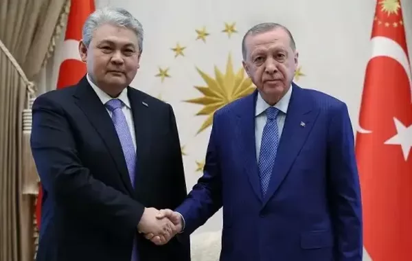 Erdoğan and Kazakhstan's Foreign Minister Discuss Key Issues in Ankara