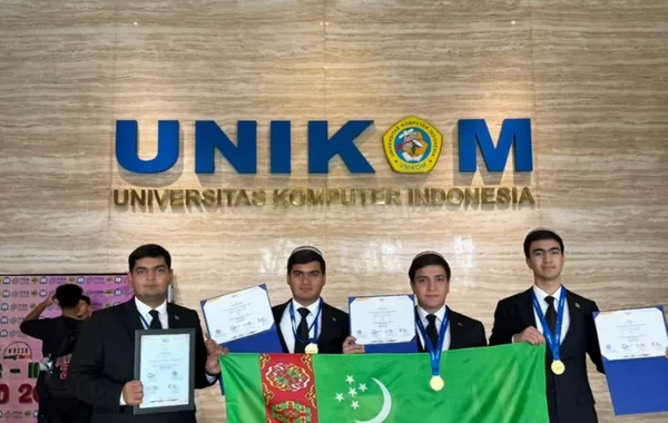 Turkmen Students Top International Robotics And Computer Science Olympiad in Indonesia