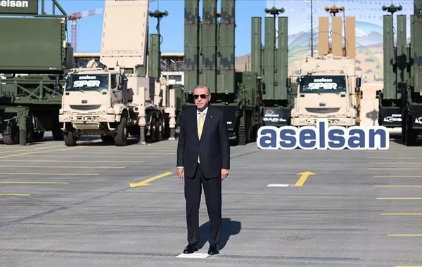 Turkish President Stresses Importance of Homegrown Air Defense Systems