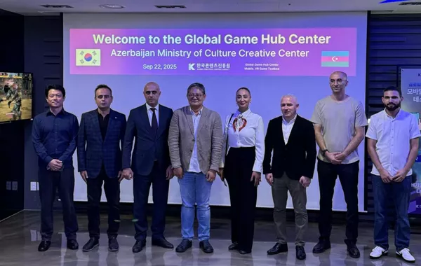 Azerbaijani Delegation from Cultural and Creative Industries Center Visits South Korea