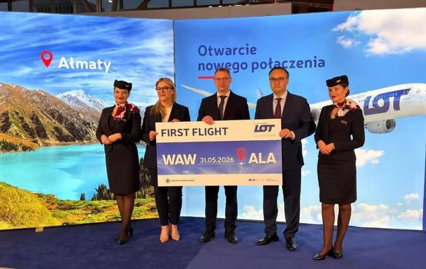 LOT Polish Airlines Launches Direct Warsaw–Almaty Flights