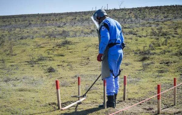 Azerbaijan Removes Over 2,200 Explosives in One Week