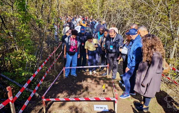 International Conference Attendees Visit Mass Grave Sites in Azerbaijan's Aghdara