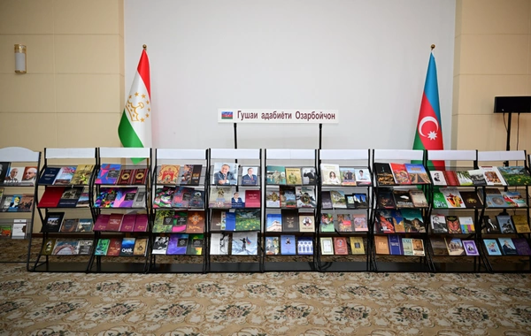 Azerbaijani Literature Corner Unveiled at Tajikistan's National Library