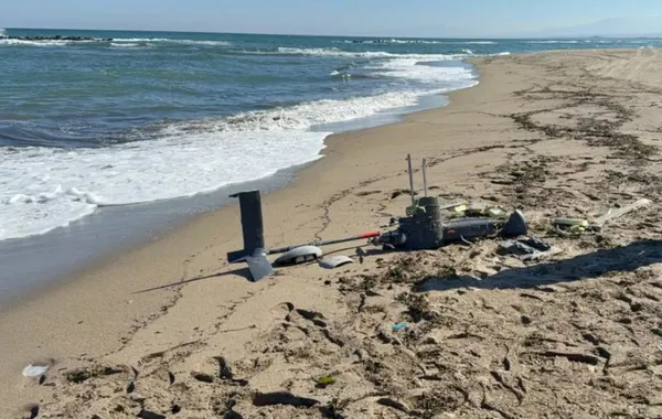 Drone Found on Sakarya Beach in Türkiye Raises Suspicion